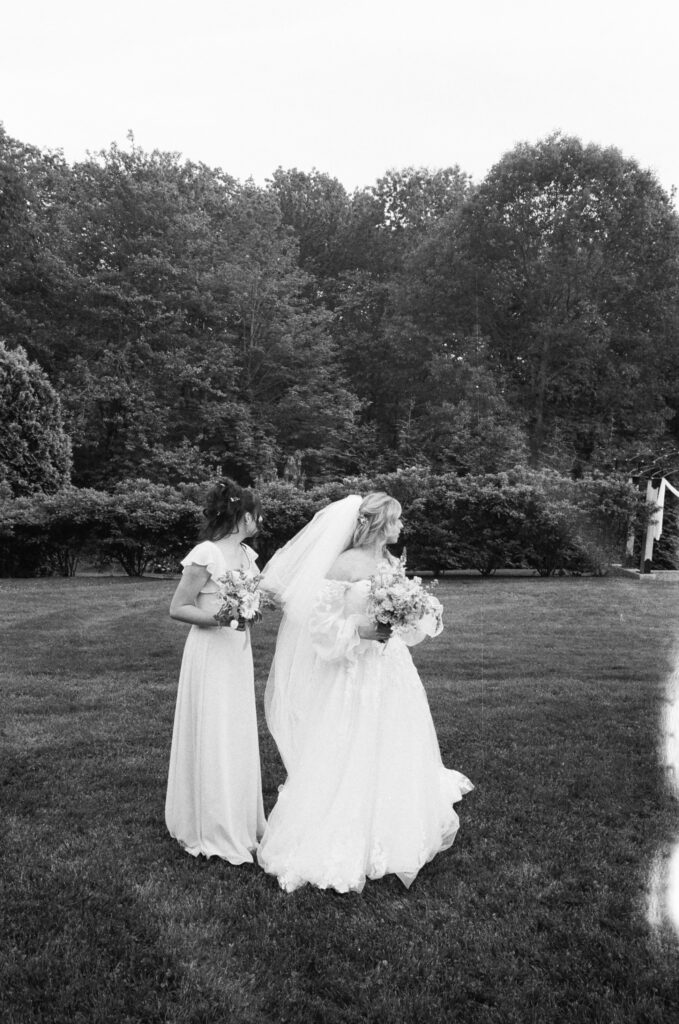 The Perfect Garden Wedding Venue In NH | The Gardens At Uncanoonuc Mountain Wedding | Goffstown NH | Documentary + Editorial Wedding Photographer | NH Garden Wedding Venue