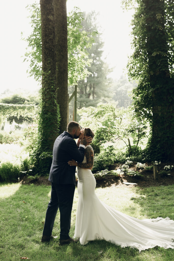 The Gardens At Uncanoonuc Mountain Wedding | Goffstown NH | Documentary + Editorial Wedding Photographer | NH Garden Wedding Venue