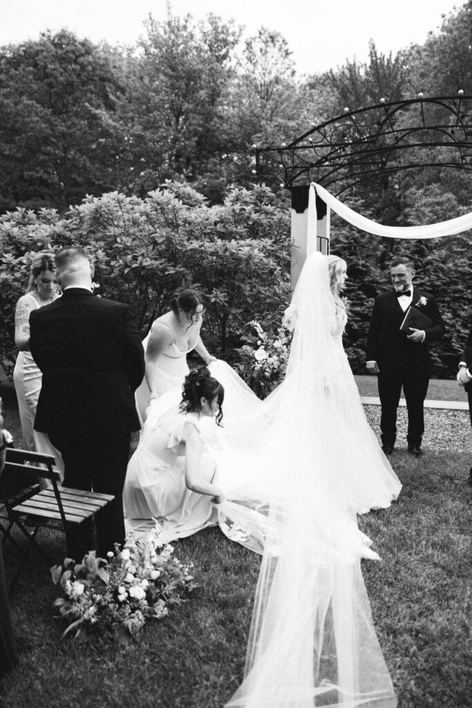 The Gardens At Uncanoonuc Mountain Wedding | Goffstown NH | Documentary + Editorial Wedding Photographer | NH Garden Wedding Venue
