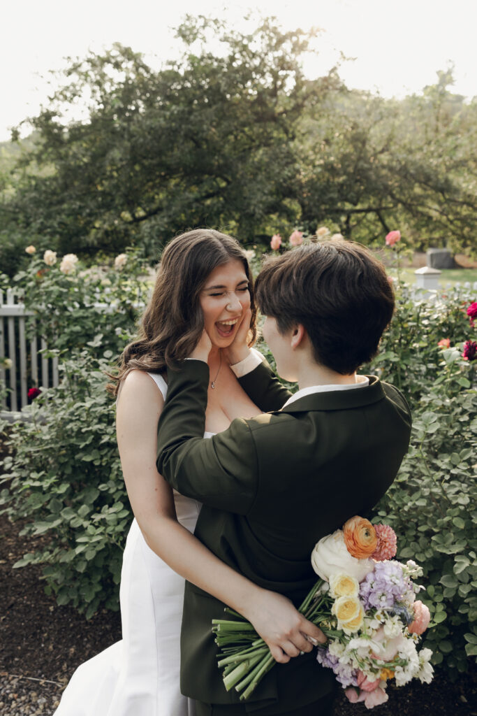 The Perfect Garden Wedding Venue In NH | The Gardens At Uncanoonuc Mountain Wedding | Goffstown NH | Documentary + Editorial Wedding Photographer | NH Garden Wedding Venue