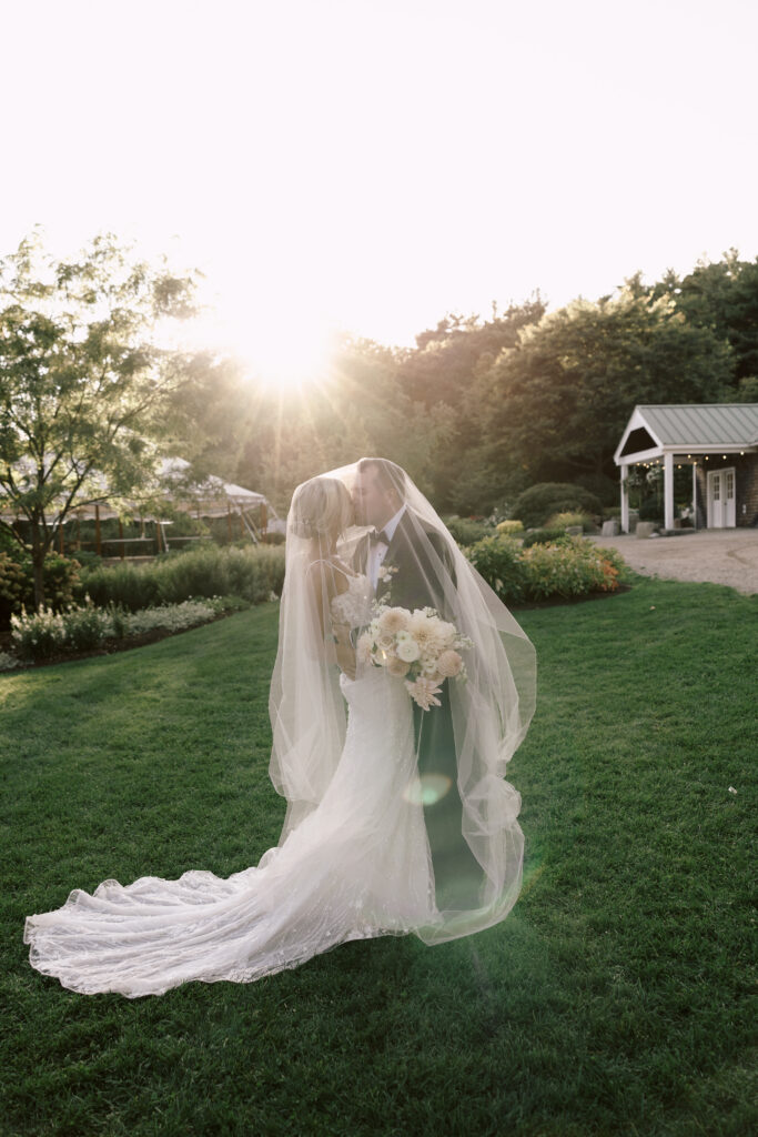 Wedding At The Gardens At Uncanoonuc Mountain | Goffstown, NH 