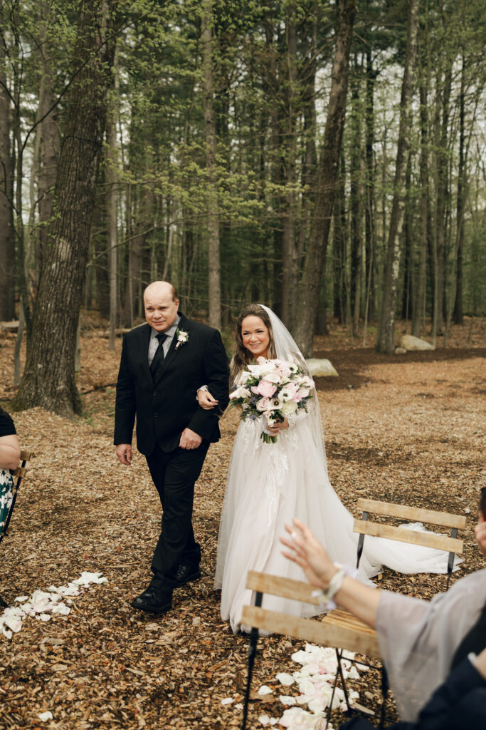 The Gardens At Uncanoonuc Mountain Wedding | Goffstown NH | Documentary + Editorial Wedding Photographer | NH Garden Wedding Venue